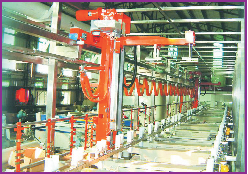 五金電鍍、化學(xué)鎳鈀金單臂式生產(chǎn)線